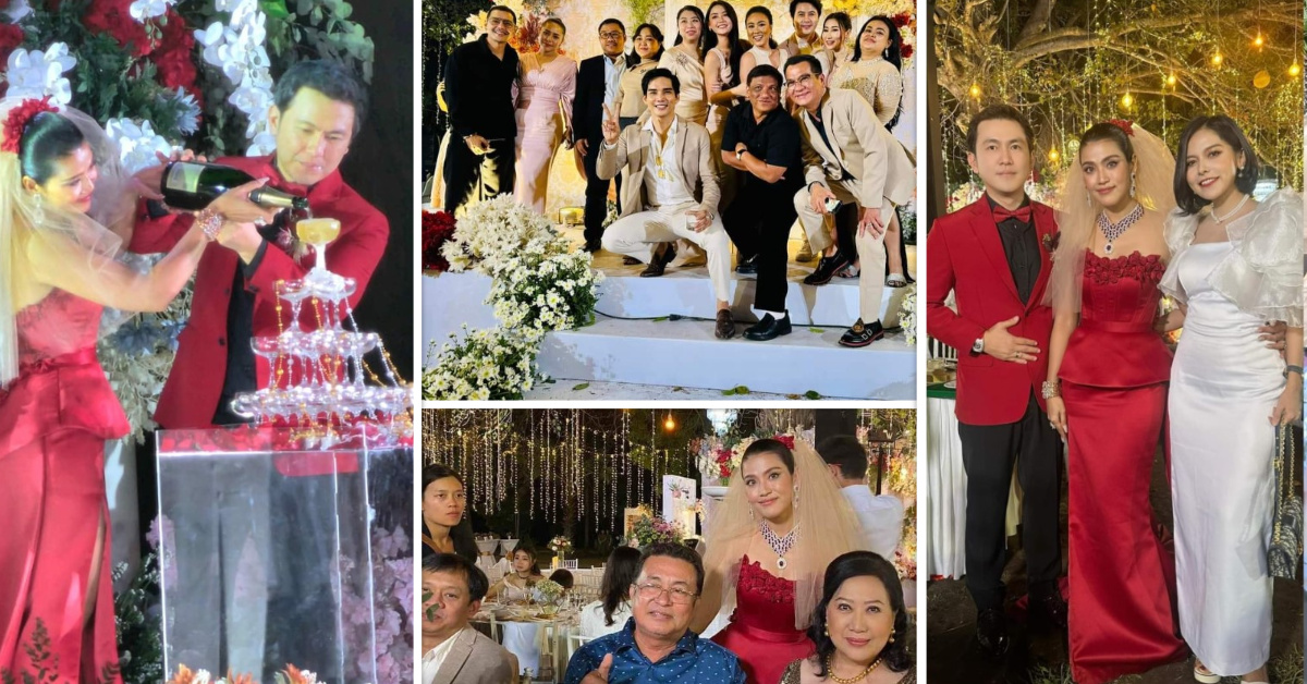 The artists who attended the wedding held in Yangon again by Ichopo