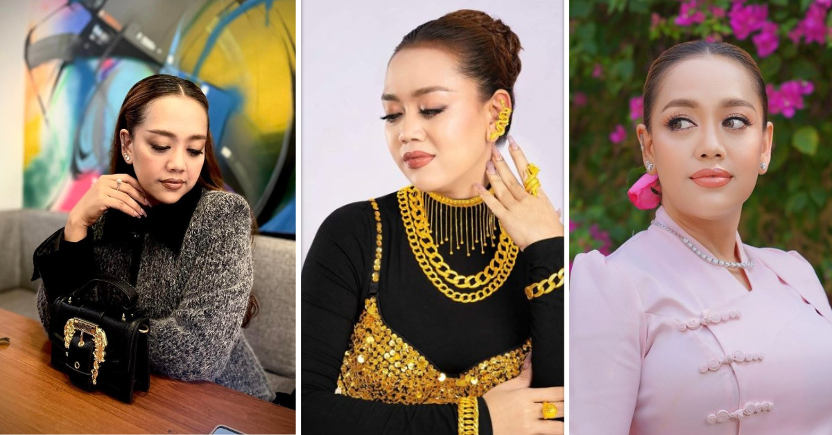 Comparing Myint Mor, who scolded someone who imitated her